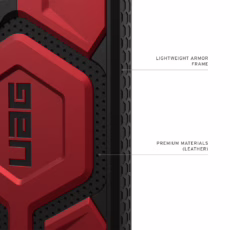 UAG รุ่น Monarch Pro - เคส Galaxy S25 Ultra - สี Crimson - Image 10