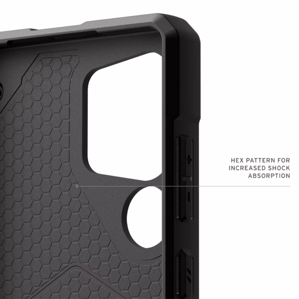 UAG รุ่น Monarch Pro - เคส Galaxy S25 Ultra - สี Crimson