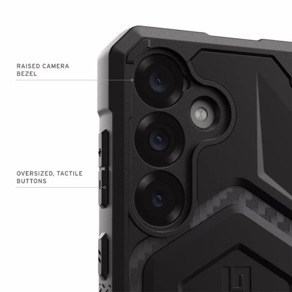 UAG รุ่น Monarch Pro - เคส Galaxy S25 Plus - สี Carbon Fiber