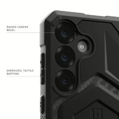 UAG รุ่น Monarch Pro - เคส Galaxy S25 - สี Carbon Fiber