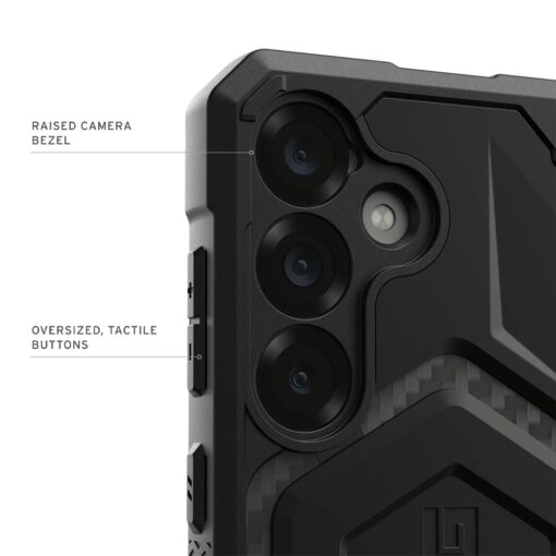 UAG รุ่น Monarch Pro - เคส Galaxy S25 - สี Carbon Fiber - Image 8