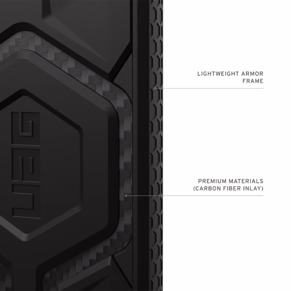 UAG รุ่น Monarch Pro - เคส Galaxy S25 Plus - สี Carbon Fiber