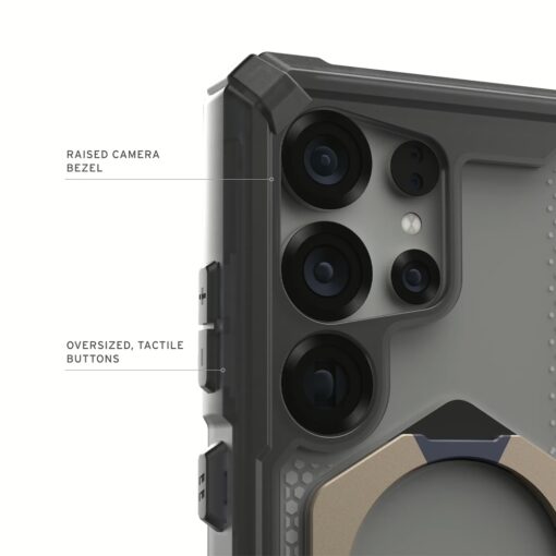 UAG รุ่น Plasma XTE with Magnetic - เคส Galaxy S25 Ultra - สี Ash/Titanium - Image 10