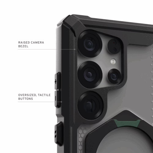 UAG รุ่น Plasma XTE with Magnetic - เคส Galaxy S25 Ultra - สี Black/Clear