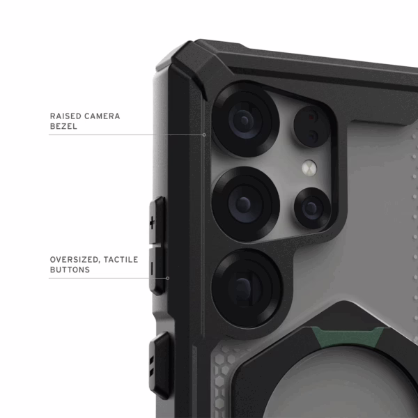 UAG รุ่น Plasma XTE with Magnetic - เคส Galaxy S25 Ultra - สี Black/Clear