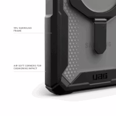 UAG รุ่น Plasma XTE with Magnetic - เคส Galaxy S25 Ultra - สี Black/Clear - Image 12