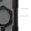 UAG รุ่น Plasma XTE with Magnetic - เคส Galaxy S25 Ultra - สี Black/Clear