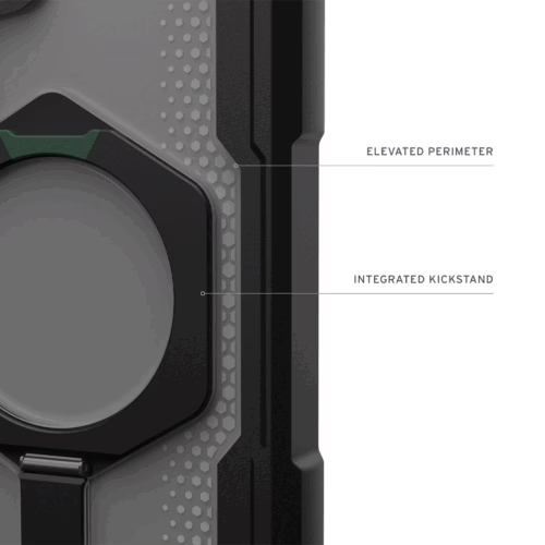 UAG รุ่น Plasma XTE with Magnetic - เคส Galaxy S25 Ultra - สี Black/Clear
