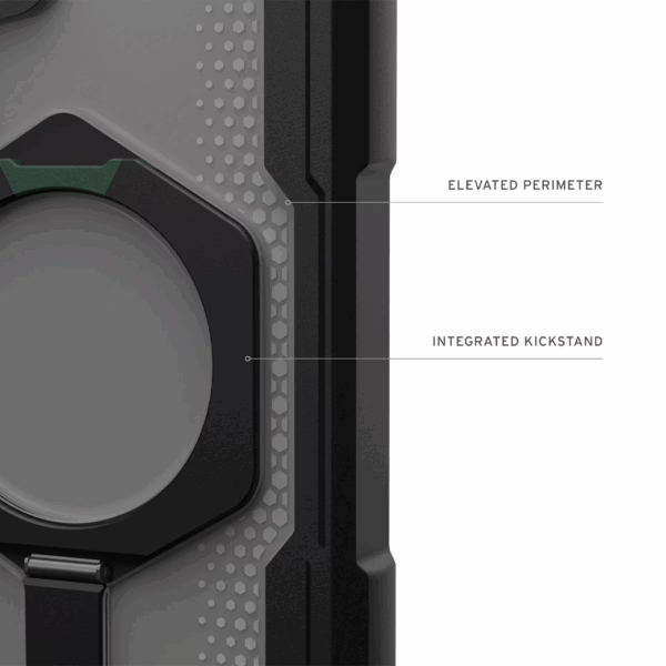 UAG รุ่น Plasma XTE with Magnetic - เคส Galaxy S25 Ultra - สี Black/Clear