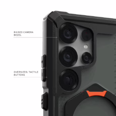 UAG รุ่น Plasma XTE with Magnetic - เคส Galaxy S25 Ultra - สี Black/Orange - Image 10