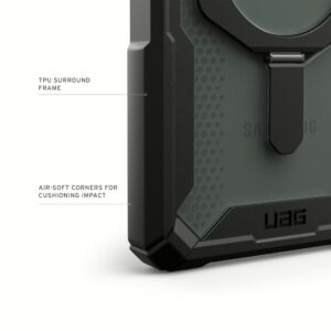 UAG รุ่น Plasma XTE with Magnetic - เคส Galaxy S25 Ultra - สี Black/Orange