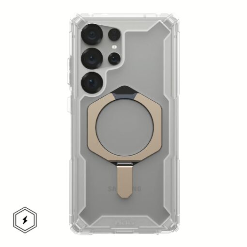 UAG รุ่น Plasma XTE with Magnetic - เคส Galaxy S25 Ultra - สี Clear/Titanium