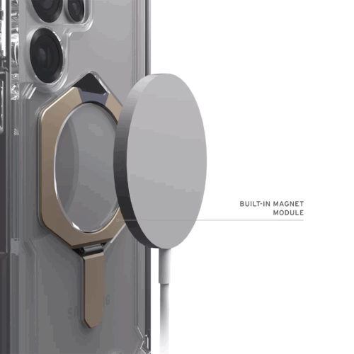 UAG รุ่น Plasma XTE with Magnetic - เคส Galaxy S25 Ultra - สี Clear/Titanium
