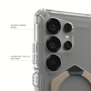 UAG รุ่น Plasma XTE with Magnetic - เคส Galaxy S25 Ultra - สี Clear/Titanium