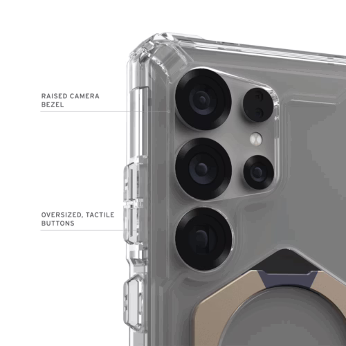 UAG รุ่น Plasma XTE with Magnetic - เคส Galaxy S25 Ultra - สี Clear/Titanium