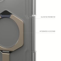 UAG รุ่น Plasma XTE with Magnetic - เคส Galaxy S25 Ultra - สี Clear/Titanium