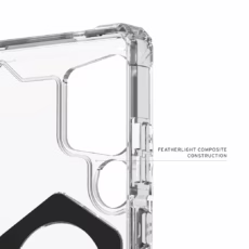 UAG รุ่น Plasma XTE with Magnetic - เคส Galaxy S25 Ultra - สี Clear/Titanium - Image 13