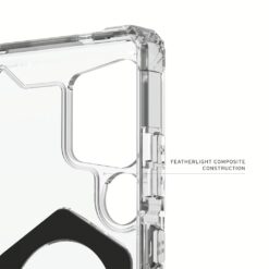 UAG รุ่น Plasma XTE with Magnetic - เคส Galaxy S25 Ultra - สี Clear/Titanium