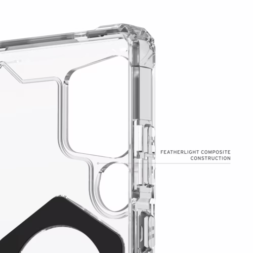 UAG รุ่น Plasma XTE with Magnetic - เคส Galaxy S25 Ultra - สี Clear/Titanium