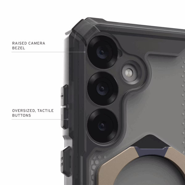 UAG รุ่น Plasma XTE with Magnetic - เคส Galaxy S25 - สี Ash/Titanium