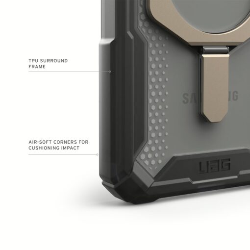 UAG รุ่น Plasma XTE with Magnetic - เคส Galaxy S25 Plus - สี Ash/Titanium - Image 11