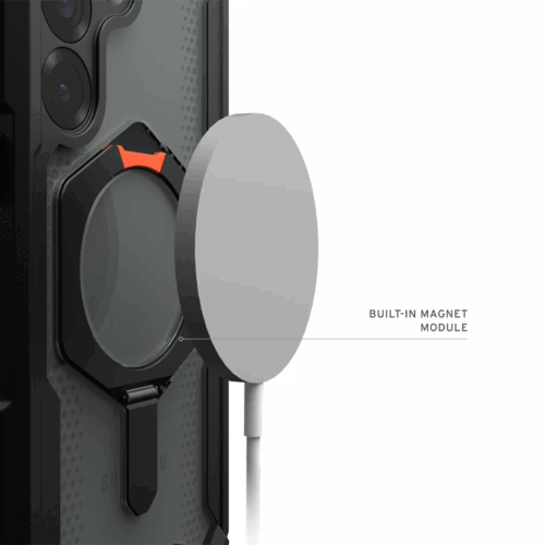 UAG รุ่น Plasma XTE with Magnetic - เคส Galaxy S25 - สี Black/Orange