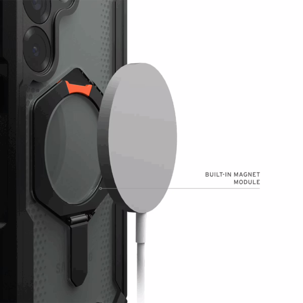 UAG รุ่น Plasma XTE with Magnetic - เคส Galaxy S25 Plus - สี Black/Orange