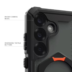 UAG รุ่น Plasma XTE with Magnetic - เคส Galaxy S25 Plus - สี Black/Orange - Image 10