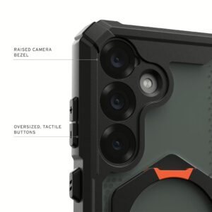 UAG รุ่น Plasma XTE with Magnetic - เคส Galaxy S25 Plus - สี Black/Orange