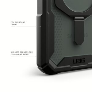 UAG รุ่น Plasma XTE with Magnetic - เคส Galaxy S25 Plus - สี Black/Orange