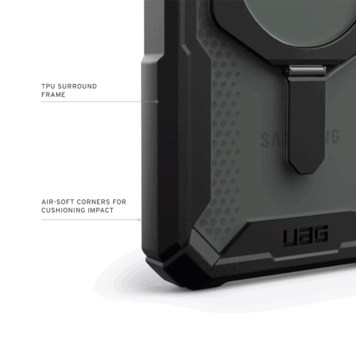 UAG รุ่น Plasma XTE with Magnetic - เคส Galaxy S25 - สี Black/Orange