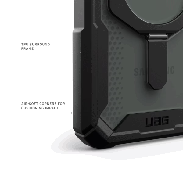 UAG รุ่น Plasma XTE with Magnetic - เคส Galaxy S25 Plus - สี Black/Orange