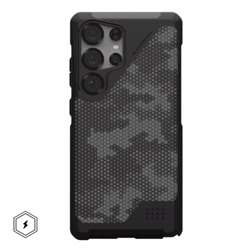 UAG รุ่น Metropolis LT with Magnetic - เคส Galaxy S25 Ultra - สี Micro Hex Camo Graphite