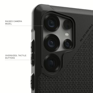 UAG รุ่น Metropolis LT with Magnetic - เคส Galaxy S25 Ultra - สี Kevlar Black
