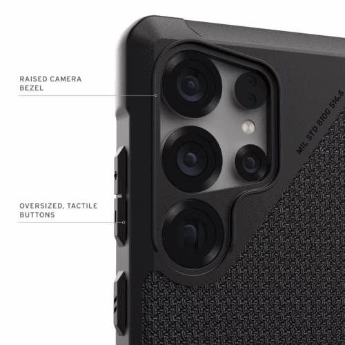 UAG รุ่น Metropolis LT with Magnetic - เคส Galaxy S25 Ultra - สี Kevlar Black