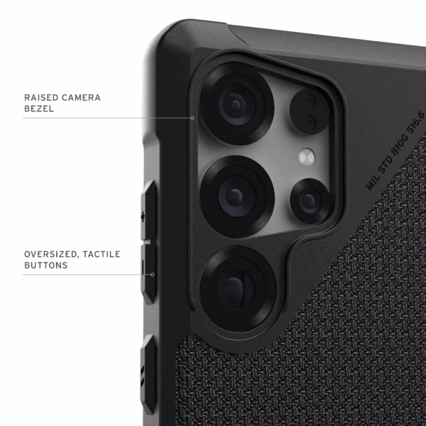 UAG รุ่น Metropolis LT with Magnetic - เคส Galaxy S25 Ultra - สี Kevlar Black