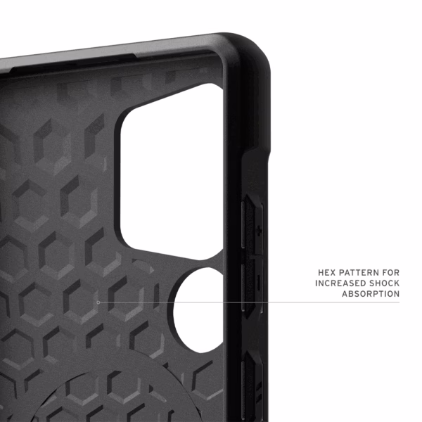 UAG รุ่น Metropolis LT with Magnetic - เคส Galaxy S25 Ultra - สี Topography Black