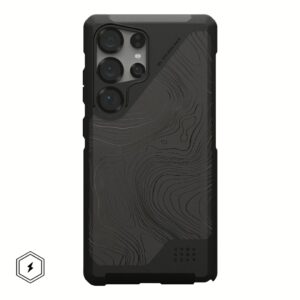 UAG รุ่น Metropolis LT with Magnetic - เคส Galaxy S25 Ultra - สี Topography Black