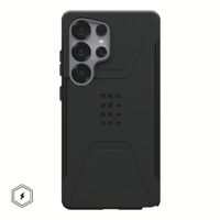 UAG รุ่น Civilian with Magnetic - เคส Galaxy S25 Ultra - สี Black