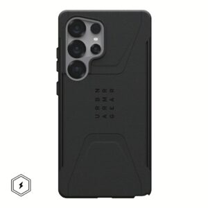 UAG รุ่น Civilian with Magnetic - เคส Galaxy S25 Ultra - สี Black