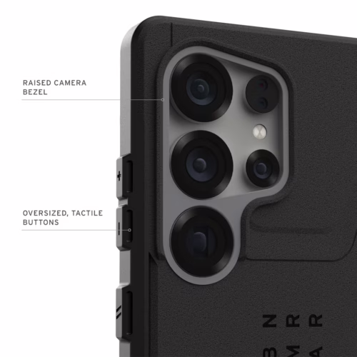 UAG รุ่น Civilian with Magnetic - เคส Galaxy S25 Ultra - สี Black