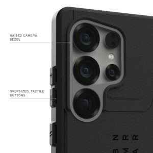UAG รุ่น Civilian with Magnetic - เคส Galaxy S25 Ultra - สี Black