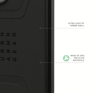 UAG รุ่น Civilian with Magnetic - เคส Galaxy S25 Ultra - สี Black