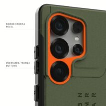 UAG รุ่น Civilian with Magnetic - เคส Galaxy S25 Ultra - สี Olive Drab/Orange 21 UAG รุ่น Civilian with Magnetic - เคส Galaxy S25 Ultra - สี Olive Drab/Orange
