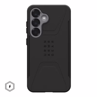 UAG รุ่น Civilian with Magnetic - เคส Galaxy S25 Plus - สี Black