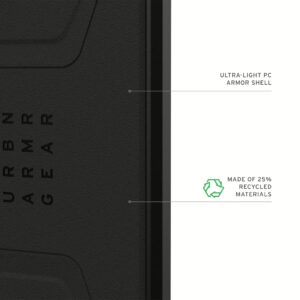 UAG รุ่น Civilian with Magnetic - เคส Galaxy S25 - สี Black