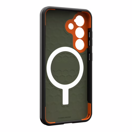 UAG รุ่น Civilian with Magnetic - เคส Galaxy S25 - สี Olive Drab/Orange