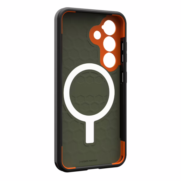 UAG รุ่น Civilian with Magnetic - เคส Galaxy S25 - สี Olive Drab/Orange