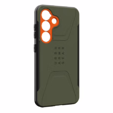 UAG รุ่น Civilian with Magnetic - เคส Galaxy S25 - สี Olive Drab/Orange