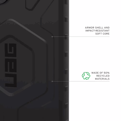 UAG รุ่น Pathfinder with Magnetic - เคส Galaxy S25 Ultra - สี Black